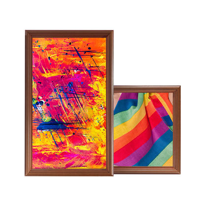 16:9 fissato al muro 23.8inch dello schermo del contrassegno di Digital di pubblicità portatile