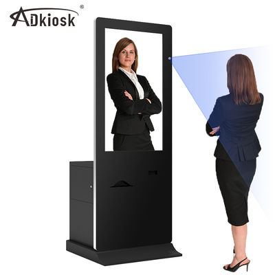 cabina interattiva 49Inch della foto di Selfie del chiosco LCD del touch screen di 604mm