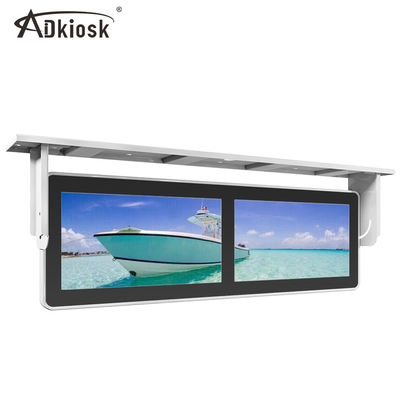 Giocatore di pubblicità del bus montato soffitto/doppio schermo LCD 18.5Inch 220V