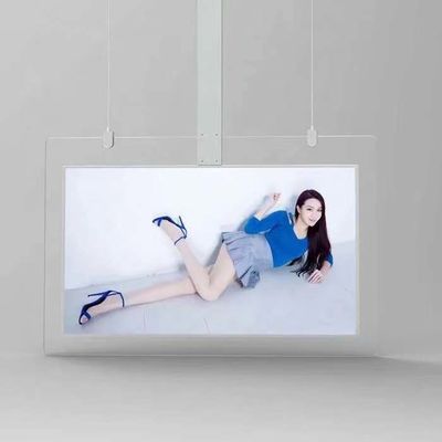 700 pidocchi che appendono il visualizzatore digitale parteggiato doppio LCD trasparente dello schermo 55inch OLED