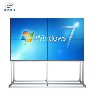 incastonatura dell'interno della parete 2x2 3.5mm di 46Inch FHD video con il sostegno di alluminio