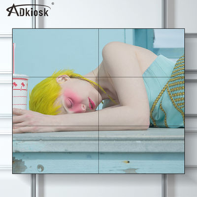 video risoluzione LCD dell'interno dell'incastonatura 3x3 FHD dell'esposizione di parete 55Inch 3.5mm
