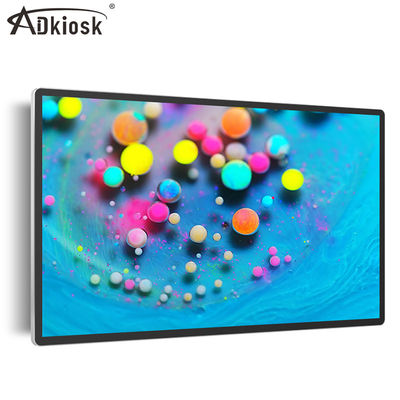 Del menu di Android 27inch 60HZ Digital schermo di visualizzazione il giocatore del contrassegno di 4K Digital