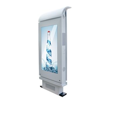 Pavimento impermeabile del contrassegno all'aperto a 55 pollici di Digital di 4000:1 che sta LCD annunciando giocatore