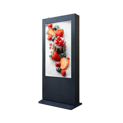 La versione Digital all'aperto di USB che annuncia schermo di visualizzazione il totem IP65 a 55 pollici del bordo antipolvere