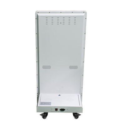 Totem LCD mobile del contrassegno 32inch di Digital di pubblicità con le ruote universali