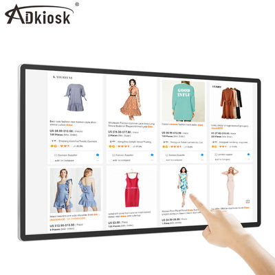 Chiosco interattivo 21.5Inch 300cd/m2 del touch screen del supporto della parete di Android