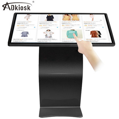 Touch screen 55inch del contrassegno del bordo del visualizzatore digitale di pubblicità di FHD per il mercato