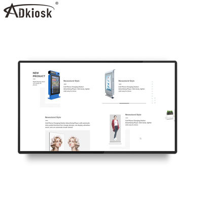 Il contrassegno a 23,8 pollici ultra sottile di Digital dell'elevatore visualizza la memoria 16GB per la pubblicità