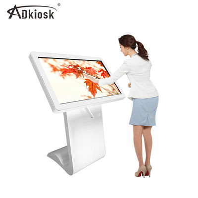 OS interattivo bianco di Android dello schermo del cavalletto LED del chiosco 49inch 180W del touch screen