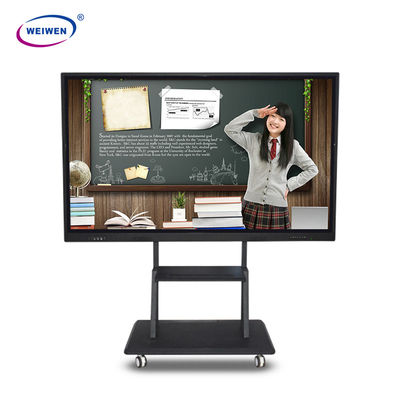 Lavagna lnteractive del touch screen LCD elettronico TV con il sostegno facoltativo