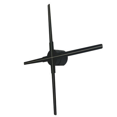 esposizione LED Digital del fan dell'ologramma 3D di 65cm che annuncia i bordi olografici del contrassegno del fan dell'esposizione