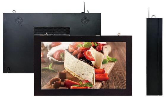 Monitor LCD per segnaletica digitale da parete Rete Android IP65 impermeabile