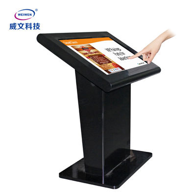Chiosco LCD dell'interno su ordinazione dell'insegna di Digital del touch screen di dimensione HD 4k Rk3288 Wifi