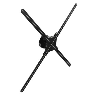 Quattro pannello del supporto 42cm della parete di pubblicità dell'esposizione del fan dell'ologramma delle pale 3D