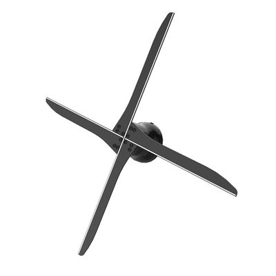 esposizione interattiva dell'ologramma 3D di 85cm del fan del fan olografico portatile dell'esposizione
