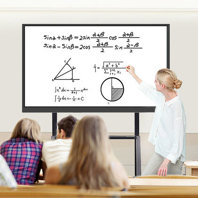 lavagna interattiva della lavagna 75-85inch del touch screen tutto compreso a doppio sistema astuto del giocatore