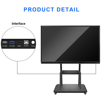 Lavagna elettronica LCD di lavagna interattiva 55inch Digital di istruzione del cavalletto