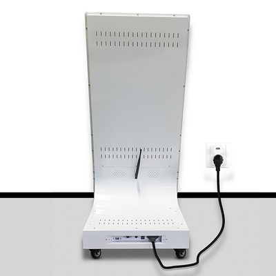 Cavalletto dell'interno ccc del chiosco self service dello schermo 1.5A dell'affissione a cristalli liquidi con la ruota