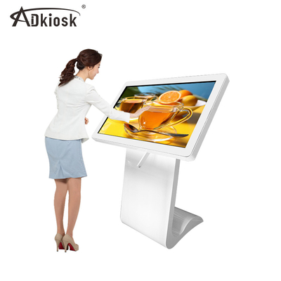 Affissione a cristalli liquidi dell'interno a 55 pollici di Wayfinding del chiosco interattivo astuto del touch screen
