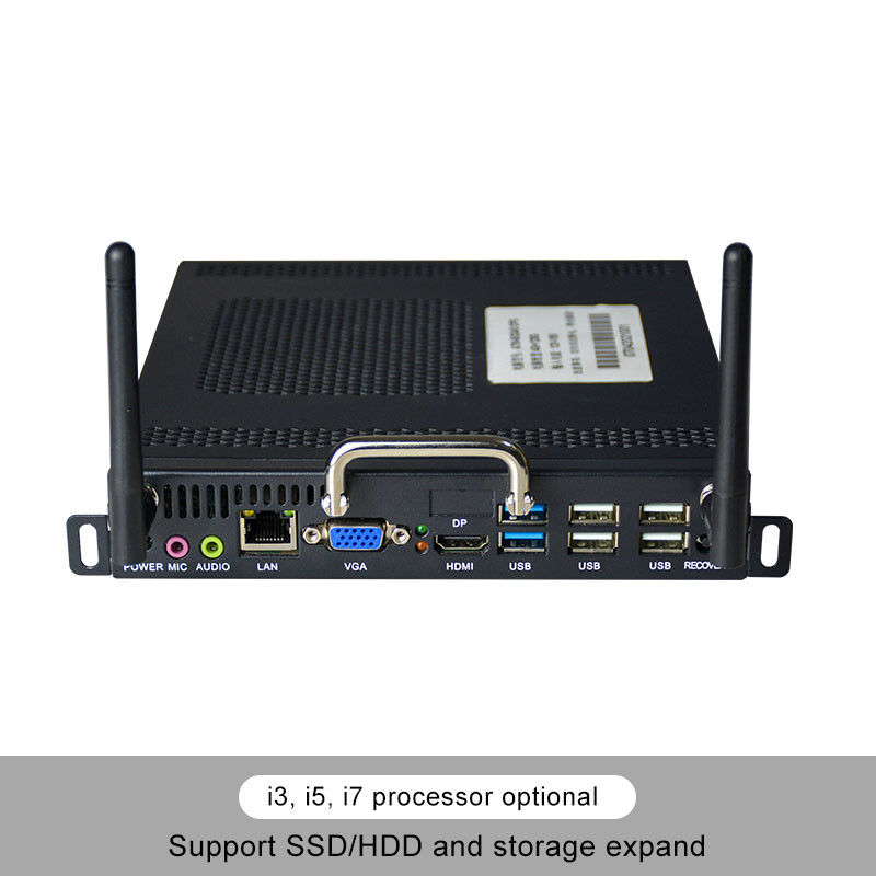 spessore interattivo del CPU 34mm del contrassegno i3 i5 i7 di Digital dell'elevatore del touch screen 4K