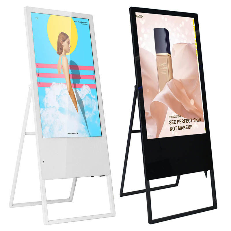 contrassegno LCD di Digital del totem del bordo di pubblicità di 16:09 220V 16.7M Color Touch Screen