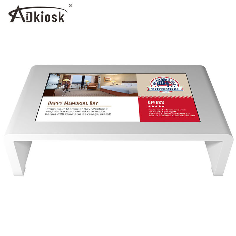 Tipo infrarosso interattivo astuto bianco della Tabella 60HZ 55inch TFT del touch screen