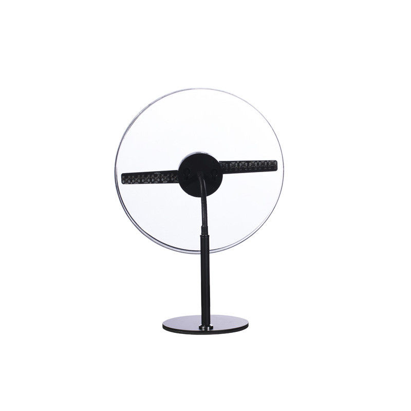 2200mah ha costruito nel fan dell'ologramma di Li Battery 3D il fan dell'esposizione che con la lampada di 256pcs LED borda 30cm