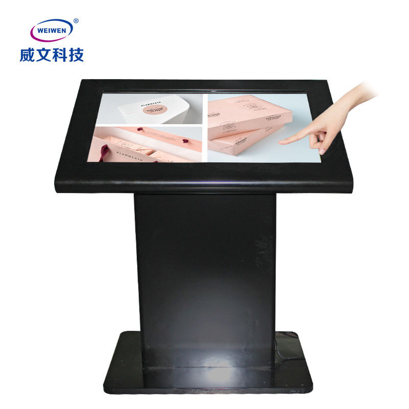Chiosco LCD dell'interno su ordinazione dell'insegna di Digital del touch screen di dimensione HD 4k Rk3288 Wifi